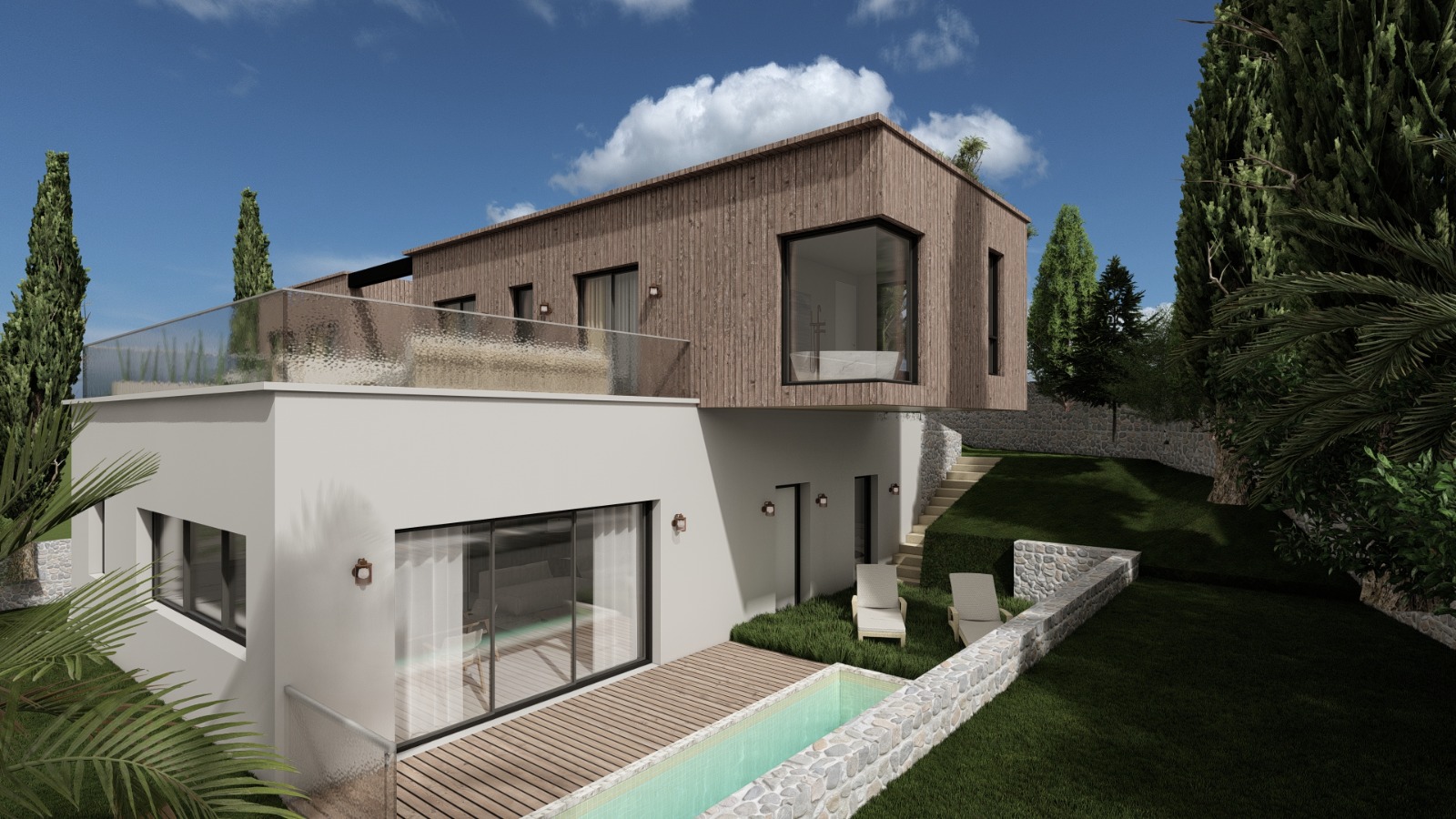 Croisement axial - Vue 10